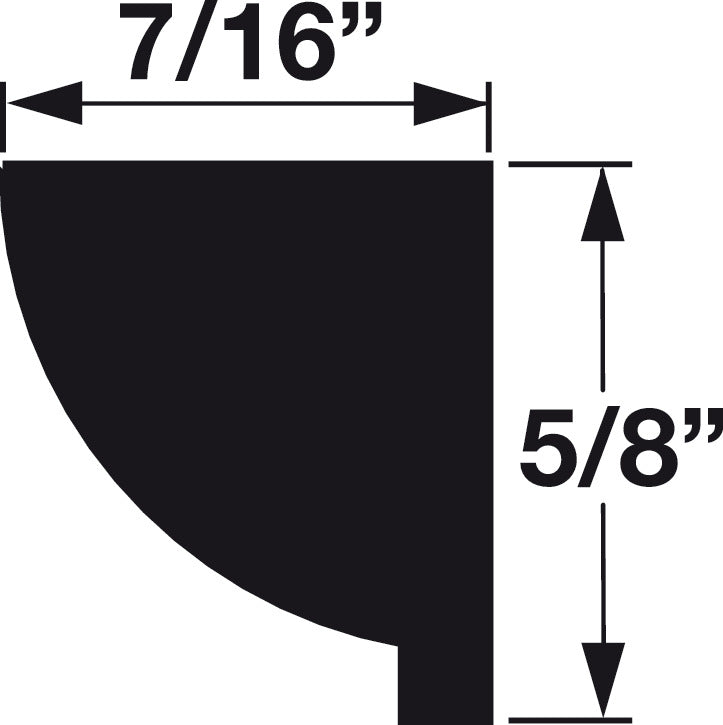 Moulding, Egg & Dart, 5/8" x 7/16" x 96" (H x D x L)
