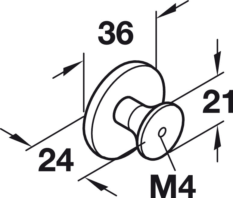 Knob, Zinc