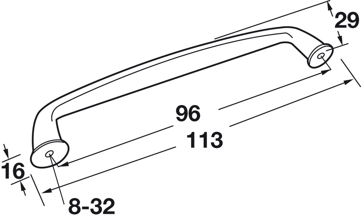 Handle, Zinc