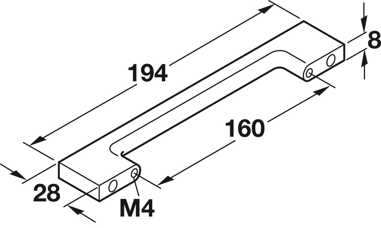 Handle, Zinc