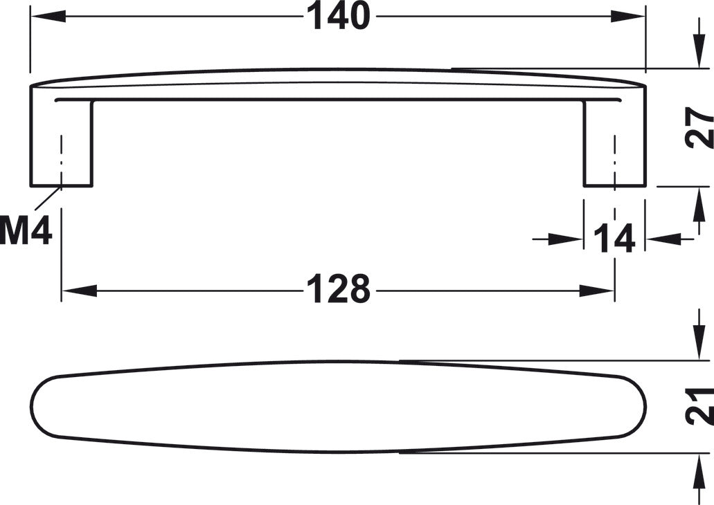 Handle, Zinc