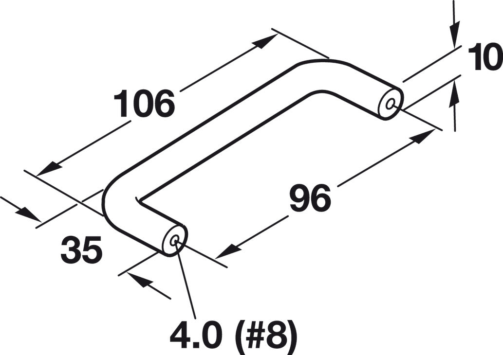 Wire Handle, Nylon