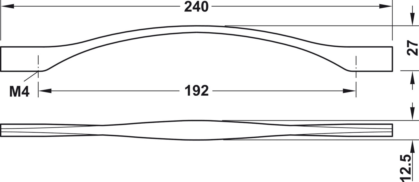 Handle, Zinc