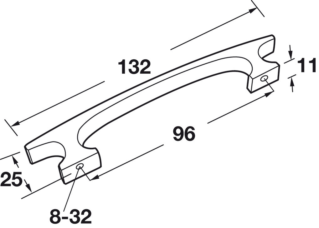 Handle, Zinc