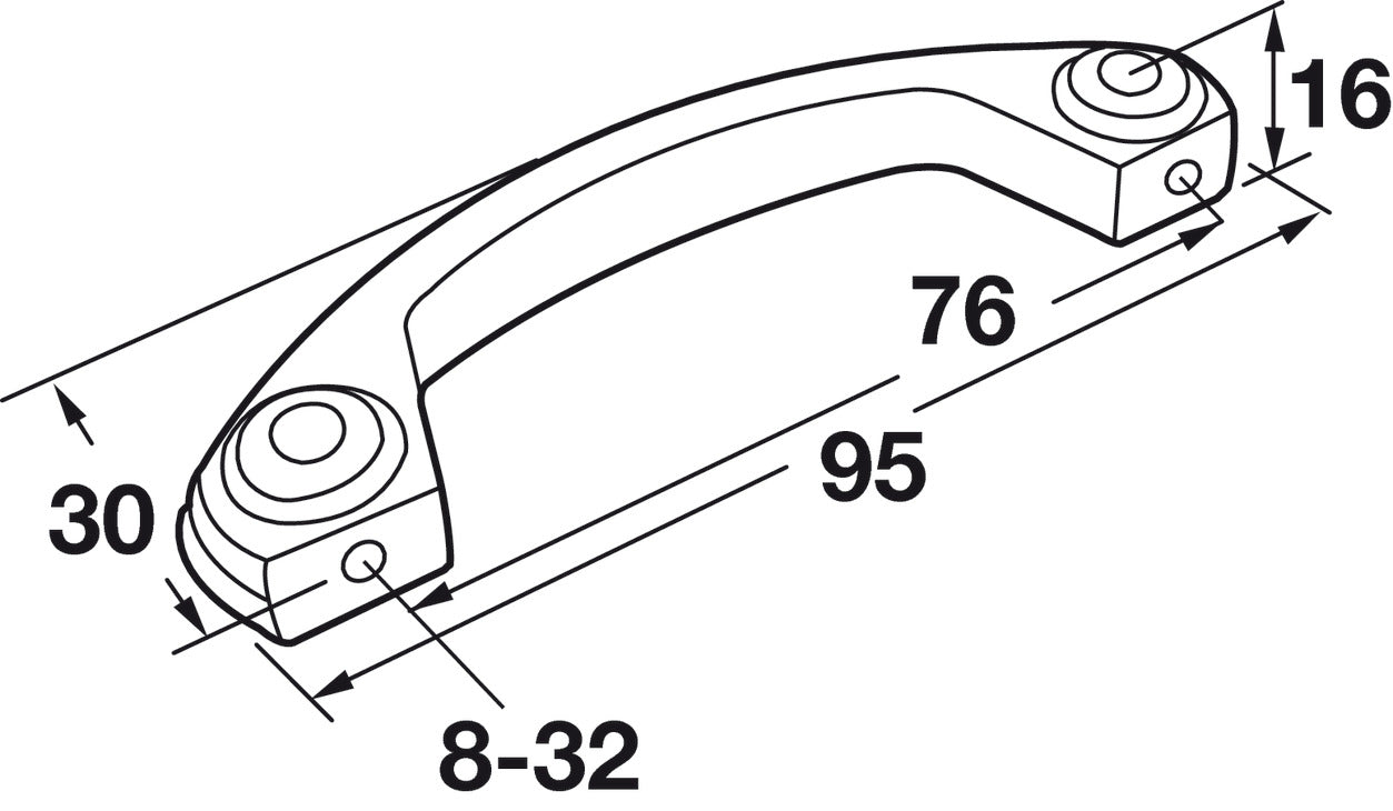 Handle, Zinc