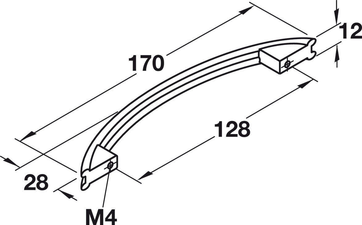Handle, Zinc