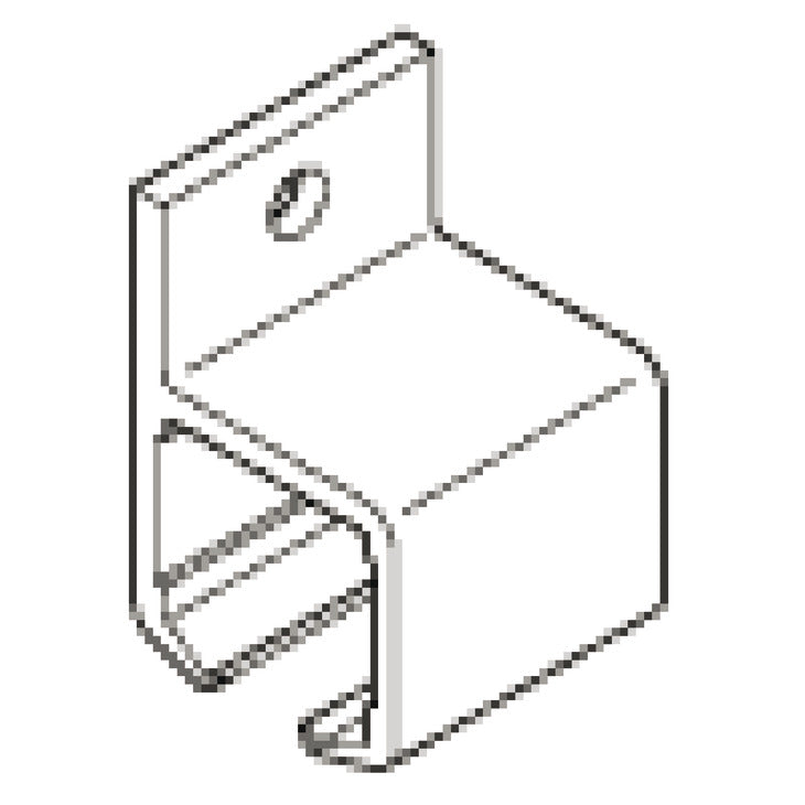 Side Mounting Bracket, For Use with Steel, Galvanized and Stainless Steel Top Tracks