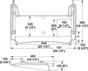 Accuride Standard Keyboard System, Model 200
