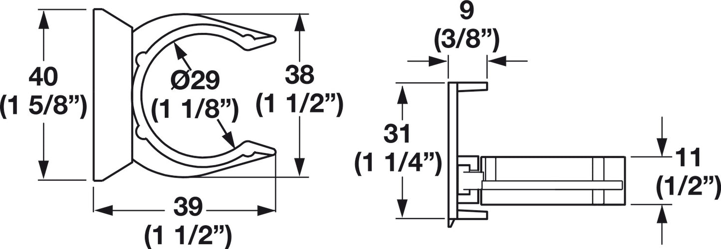 Plinth Clip
