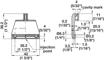 Actuator, for Grass Zargen Drawer Box