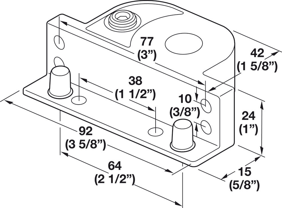 Leveler & Caster Combination, Steel