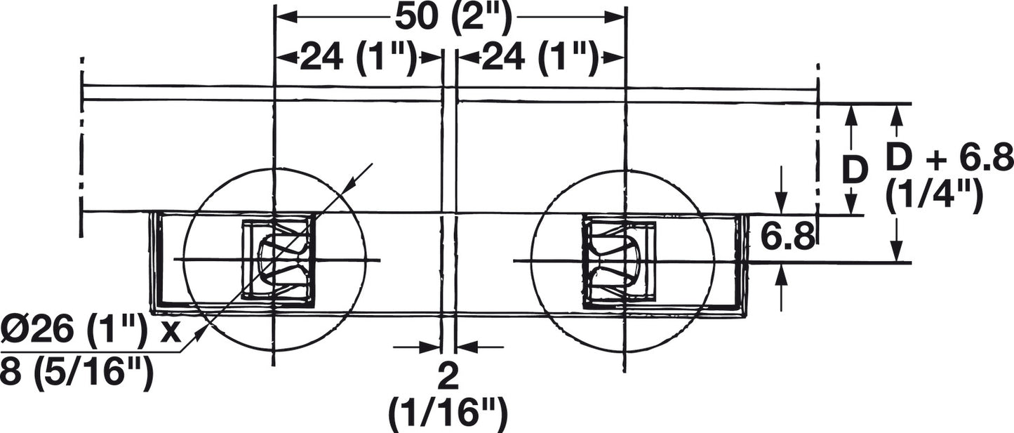 Single PUSH Latch, with Adjustment
