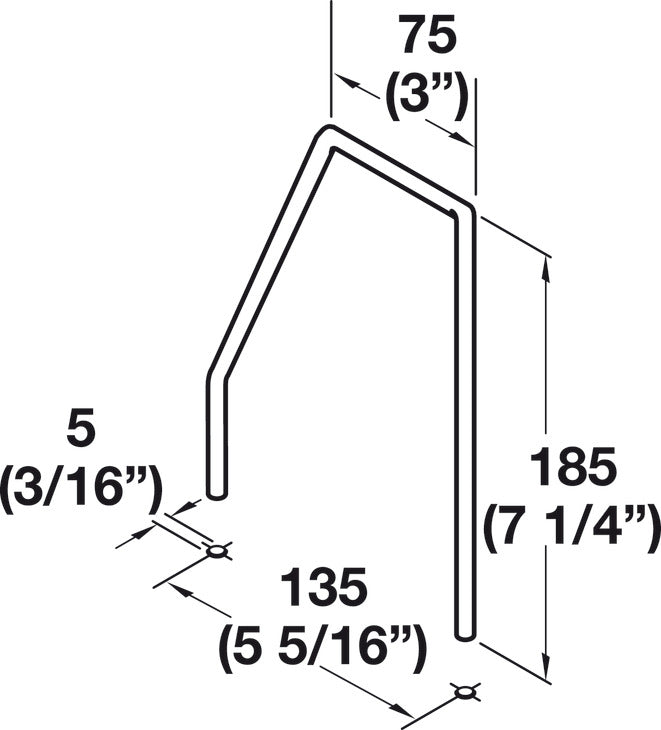 Wire Divider, Slanted