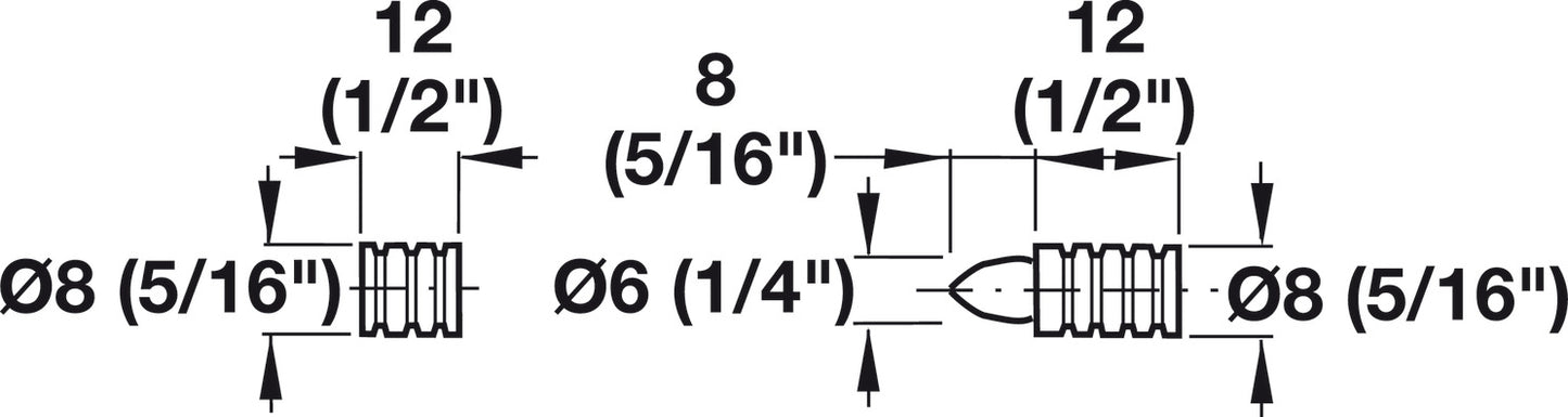 Peg and Sleeve Connector, Steel
