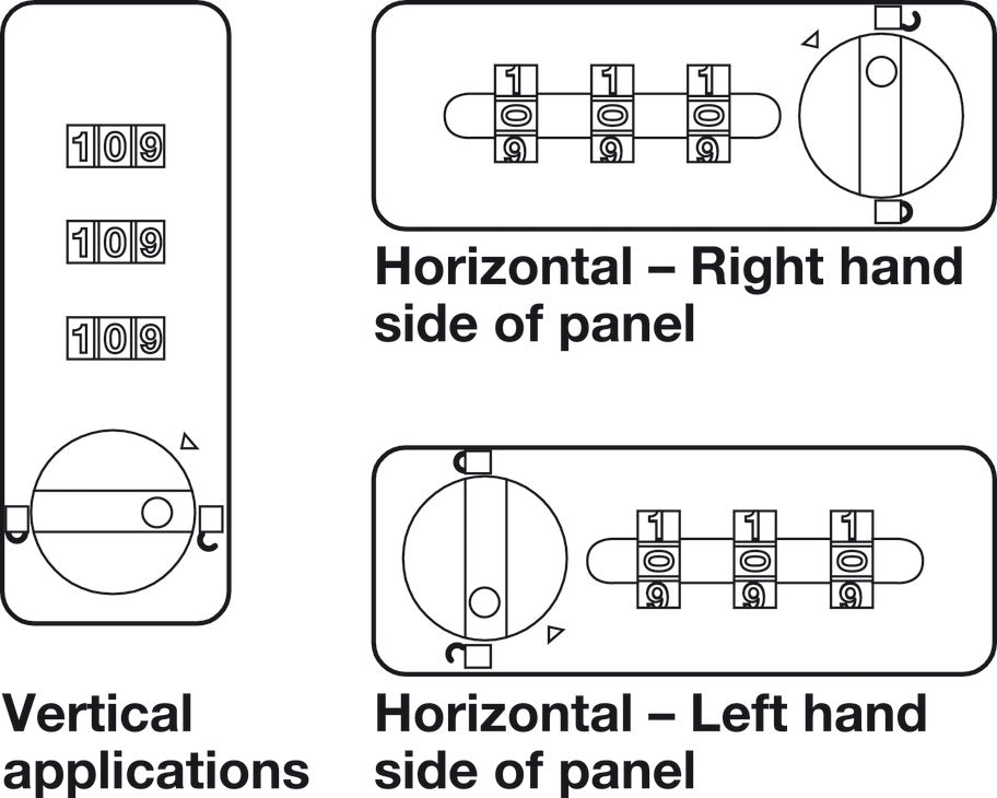 Combination Lock, Combi-Code 1157