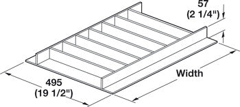 Cutlery Tray, Drawer Insert