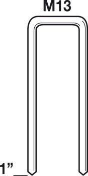 3/8" Crown Medium Wire Staple, 18 Gauge