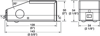 Dimmable Magnetic Light Driver, for Loox 24 V System