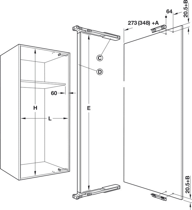 Traverse Profile, Swingfront 20 FB