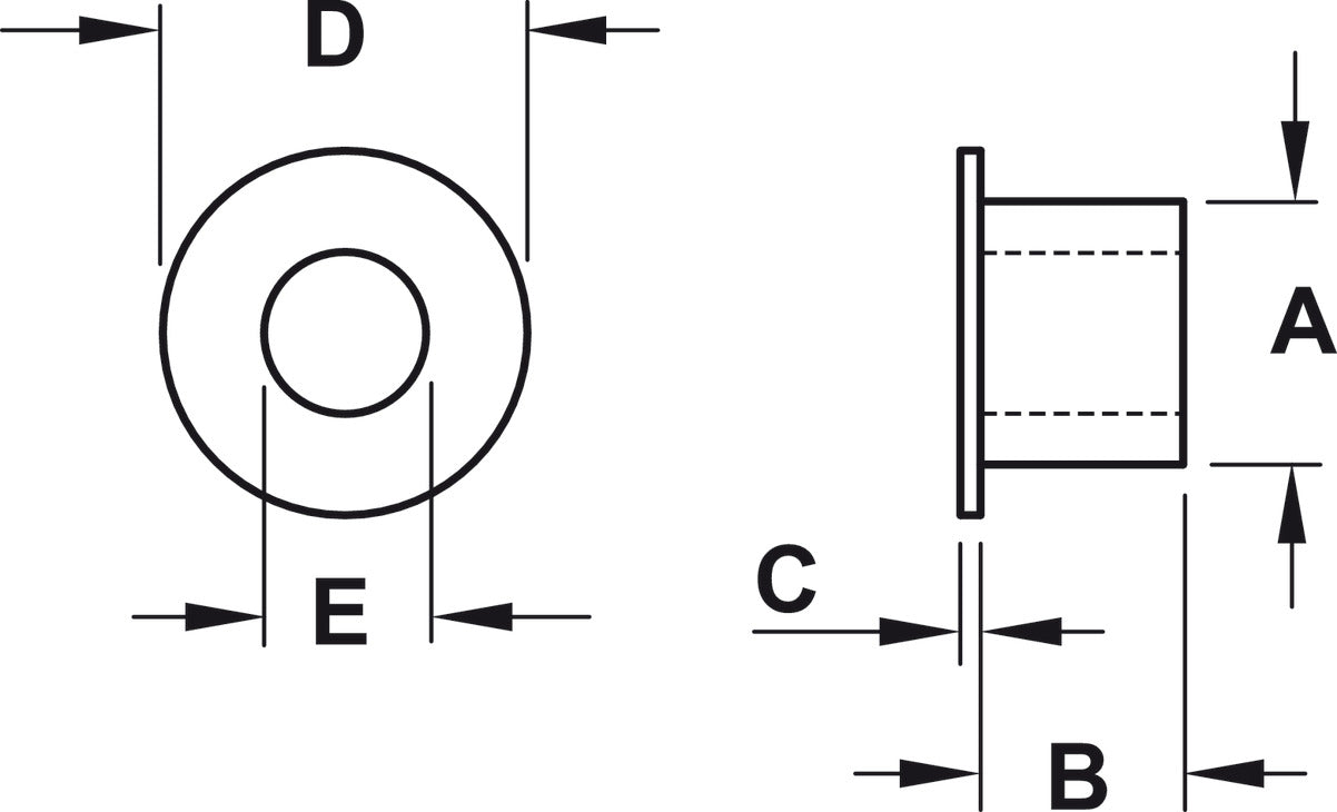 Inset cup, Plastic