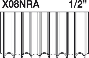 1" Crown Corrugated Fastener, 25 Gauge