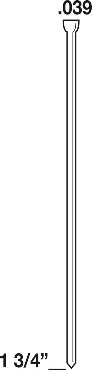 Straight Strip Brad Nail, 18 Gauge