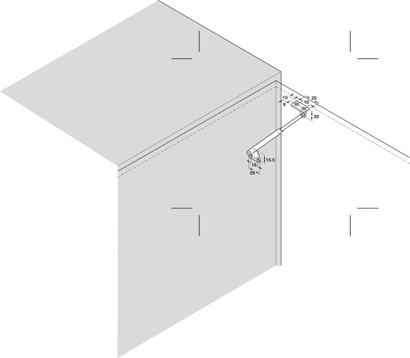 Lid Stay, Firmatop