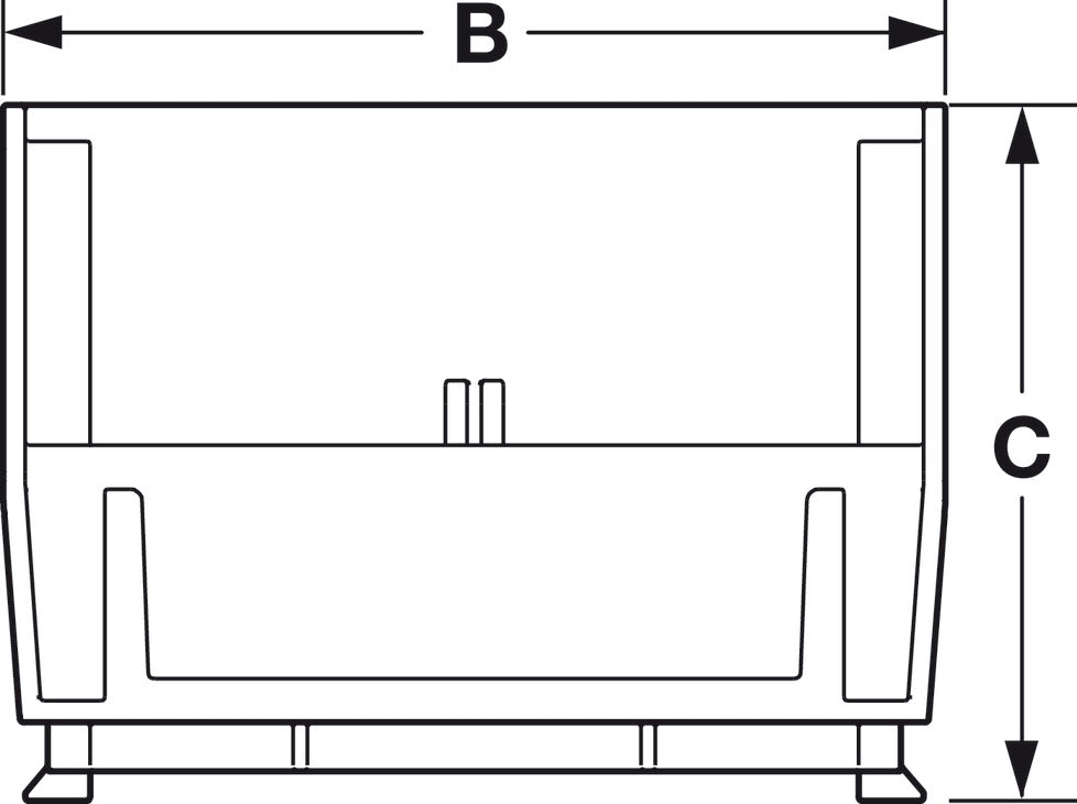 Storage Bin, TAG Omni Track®
