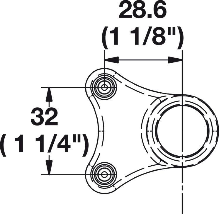 Shoe Rail Bracket, TAG Synergy Collection