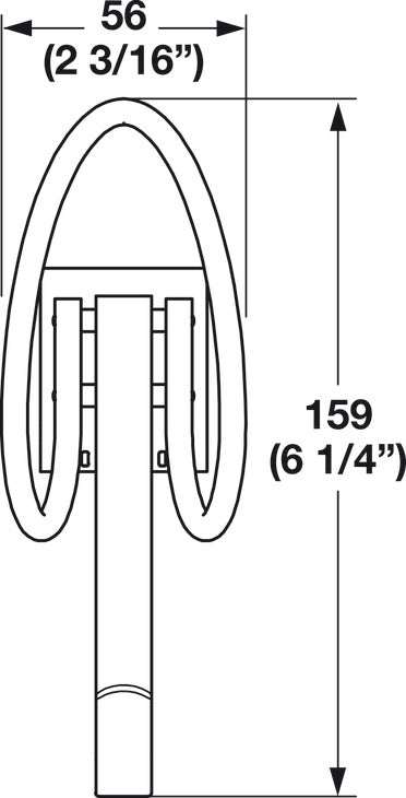 Coat Hook, TAG Omni Track®