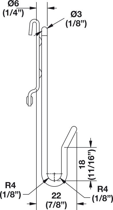 Basket Hook, TAG Omni Track®