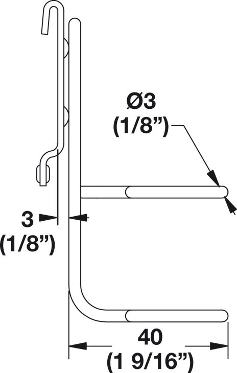 Screwdriver Hook, TAG Omni Track®