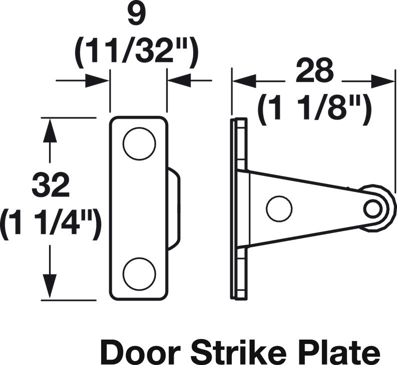 Door Strike Plate