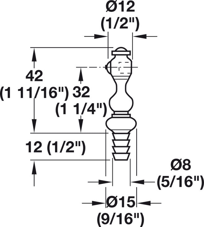 Knock-In Posts, Metal Rail System