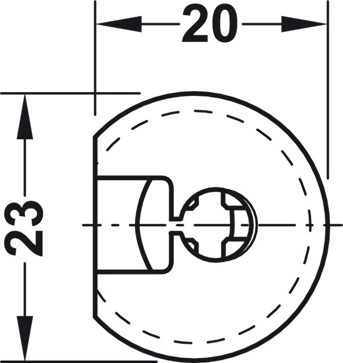 Connector Housing, Rafix 20 Flush System