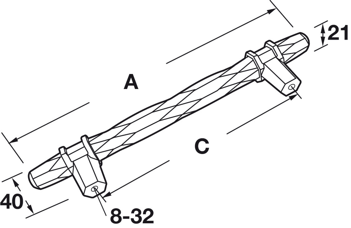 Handle, Zinc