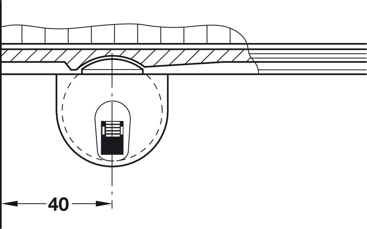 Upper Guide, Lockable at 5mm and 8mm