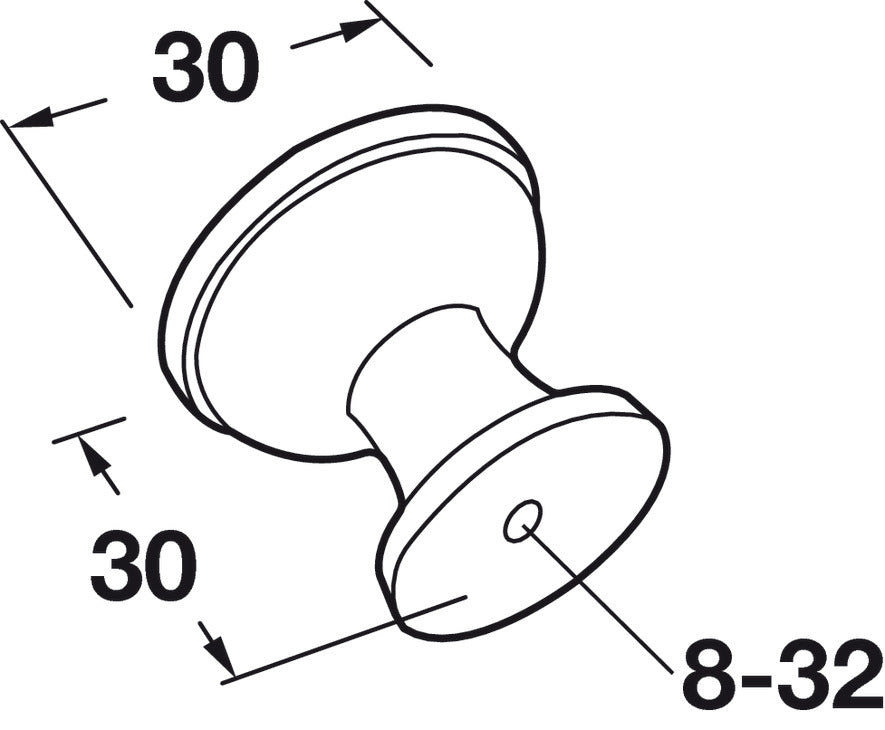 Knob, Zinc