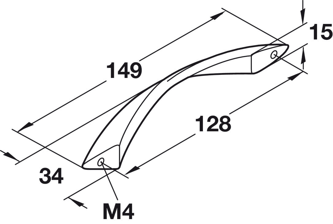 Handle, Zinc