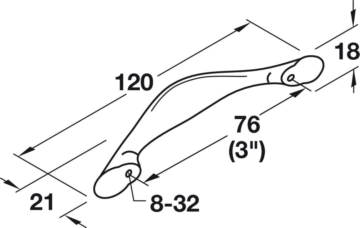 Handle, Zinc