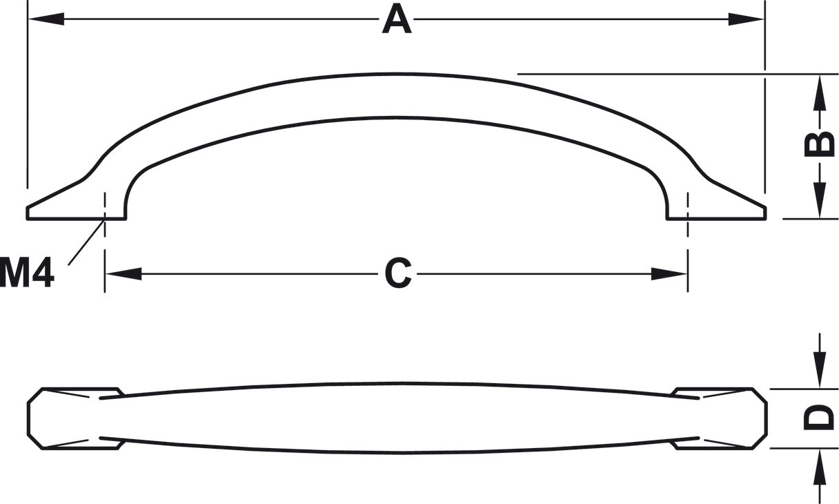 Handle, Zinc