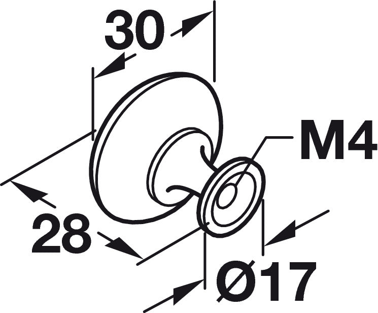 Knob, Zinc