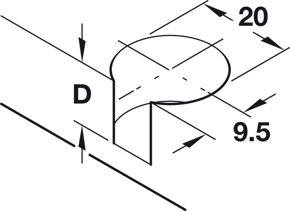 Connector Housing, Rafix 20 Flush System