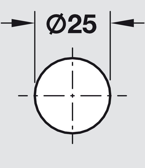 Glass Door Cam Lock, for Single Doors