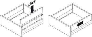 Height Extension Panel, Häfele Matrix Box P