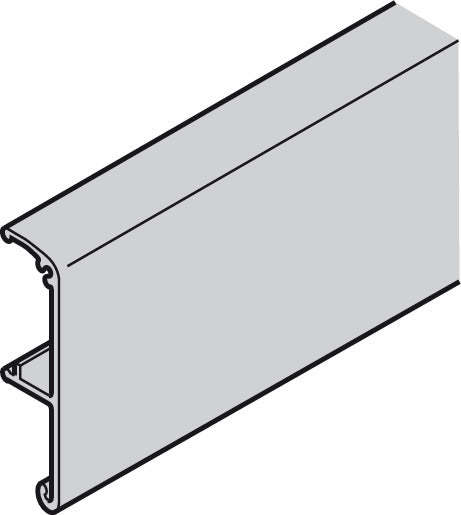 Clip-on panel, for running track