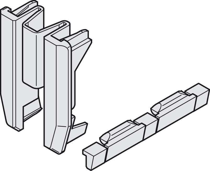 End Cap Set, for Hawa Clipo 36 F IF