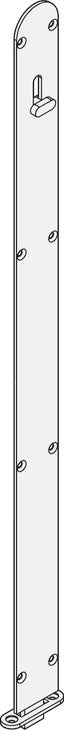 Flush Bolt, Brass