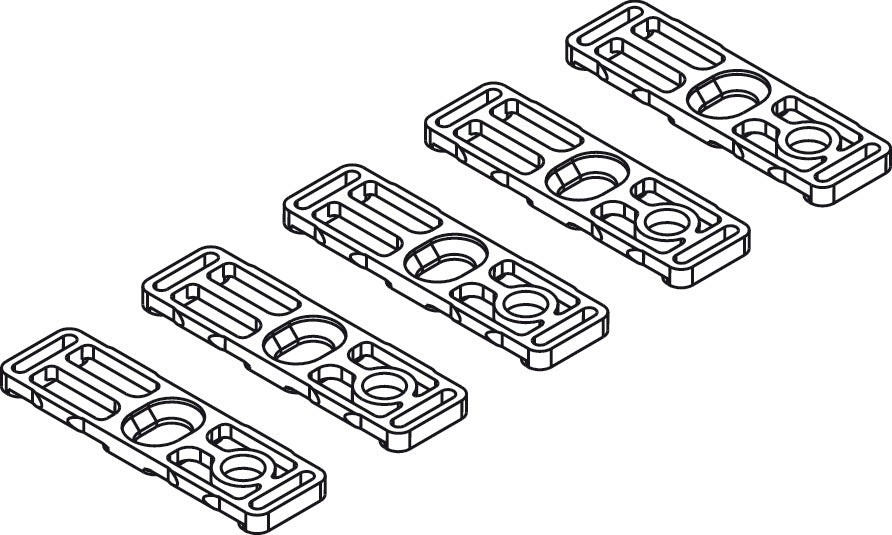 Fixing set, For guide track