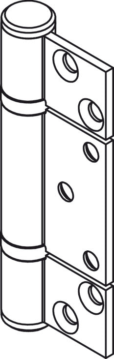 Non-Mortise Hinge, Straight